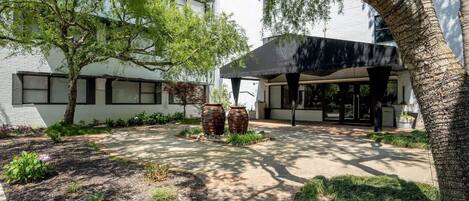 Façade de l’hébergement