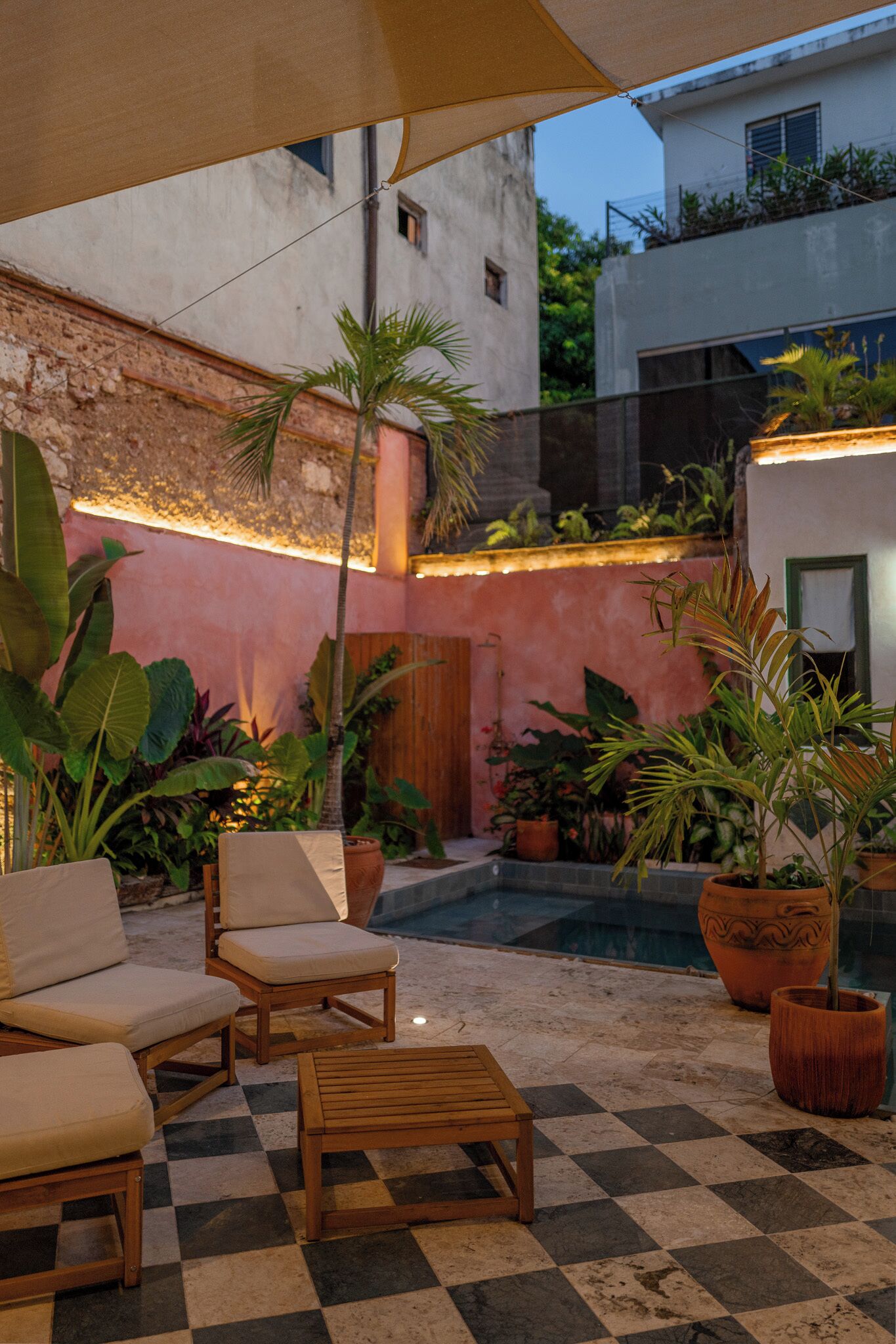 Enceinte de l’hébergement