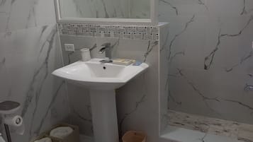 Towels, toilet paper