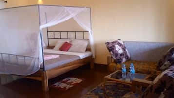 Economy Double or Twin Room, Valley View | Desk, laptop workspace