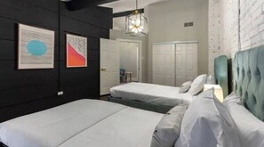 4 habitaciones, wifi gratis y ropa de cama 