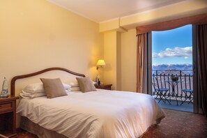 Panoramic Double or Twin Room, Balcony, Lake View | In-room safe, desk, free WiFi - Hotel Funicolare  (Alta Valle Intelvi)