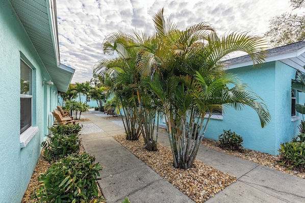 Overnattingsstedets uteområder