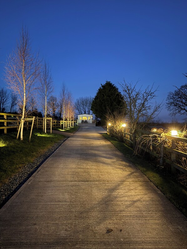 Overnattingsstedets uteområder