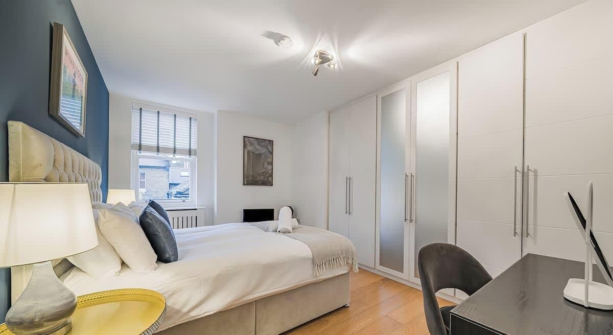 2 間睡房、熨斗/熨衫板、Wi-Fi、床單