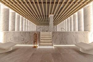 Body treatments, hydrotherapy, aromatherapy, deep-tissue massages