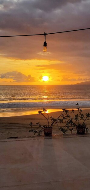 Sur la plage
