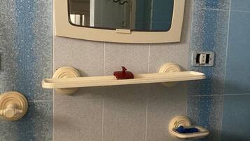 Shower, soap