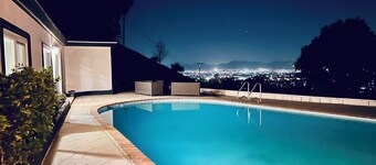 Private Hillside Pool Home with View close to Yaamava and Glen Helen