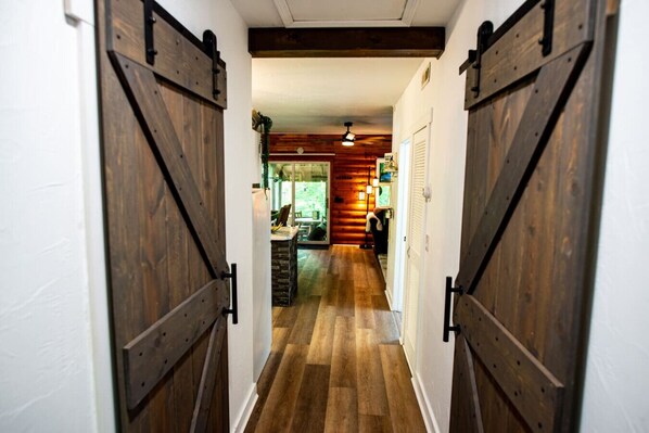 Interior - The Sasquatch Hideaway Gorgeous A-Frame Tiny Home (Mountain)