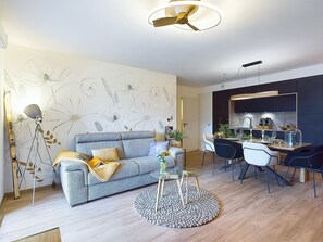 Smart TV, books - Cosy flat with views of Mont Blanc and the Aiguille du Midi (Domancy)