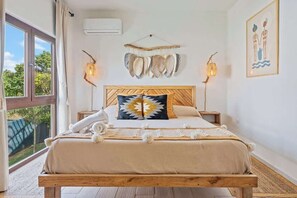 2 bedrooms, iron/ironing board, WiFi, bed sheets - Tranquil Jungle Retreat: Pool, Bikes, Walk to Town (San Pancho)