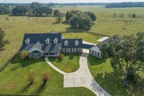 Exterior - Country Ranch – Spacious Home, Sunrises, Pasture Views, & Minutes to WEC & HITS (Morriston)