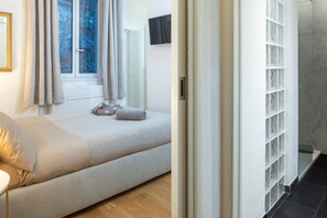 1 Schlafzimmer, Schreibtisch, Bügeleisen/Bügelbrett, WLAN