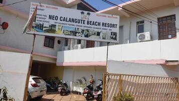 Voorkant van accommodatie