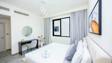 Familienvilla, Stadtblick | 3 Schlafzimmer, Zimmersafe, Bügeleisen/Bügelbrett, kostenloses WLAN