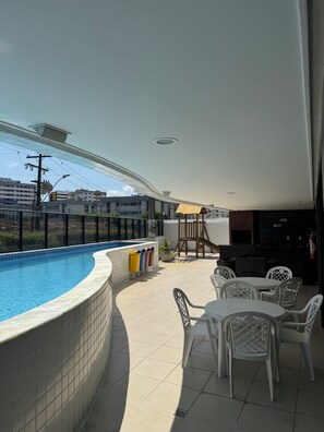 Outdoor pool - Apartment with SEA View in Ponta Verde (Ponta Verde Maceió)