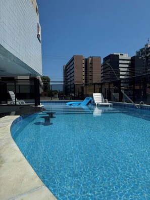 Outdoor pool - Apartment with SEA View in Ponta Verde (Ponta Verde Maceió)