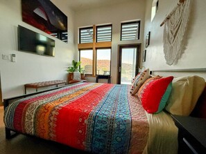 2 habitaciones, escritorio, cuna de viaje y wifi 