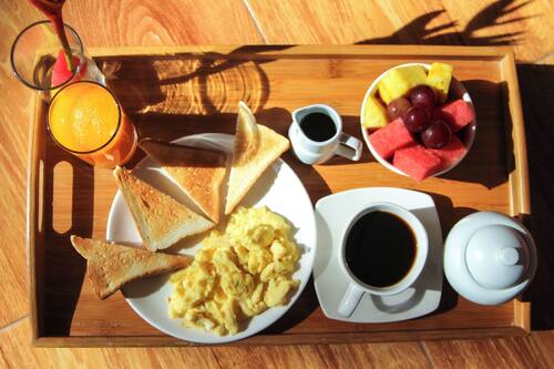 Desayuno continental incluido todos los días