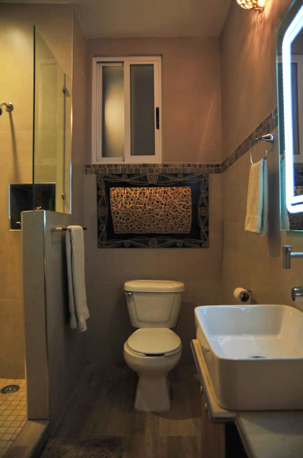 淋浴設備、風筒、提供毛巾、番梘