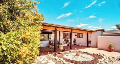 Stunning 3-Bed/2-Bath Villa with Hot Tub, Pool, & Garden in Joshua Tree