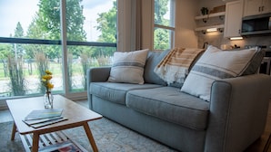 Living area - Modern Lakeside Escape | Prime Location + Parking (Traverse City)