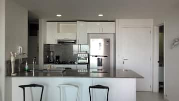 Apartment, Sea View | Private kitchen