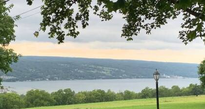GORGEOUS SENECA LAKE & WATKINS GLEN VILLAGE VIEW!