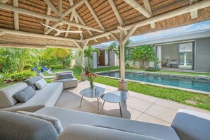 Terrace/patio - Sumptuous villa Mahé,4 bed, 5 min from the beaches (Rivière du Rempart District)