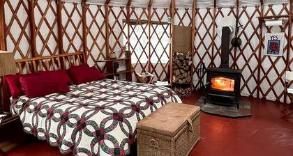 Yurt in Middlebury, Vermont