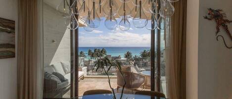 Appart'hôtel, plusieurs lits, accès piscine, vue océan (Oceana 534) | Intérieur