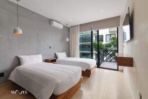 公寓式客房, 多张床, 使用泳池, 花园景观 (Palais Queen 305) | 2 多间卧室、特色装修、特色家居、免费高速有线上网