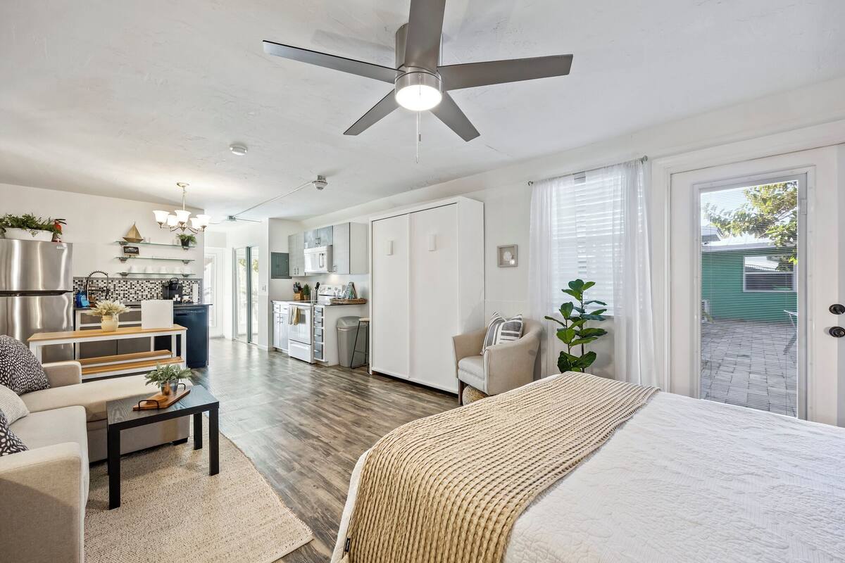 Condo Confort, patio | 1 habitación, espacio para trabajar con laptop y cuna de viaje