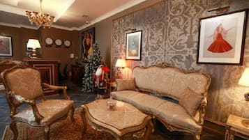 Zona de estar del vestíbulo