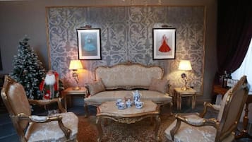 Zona de estar del vestíbulo