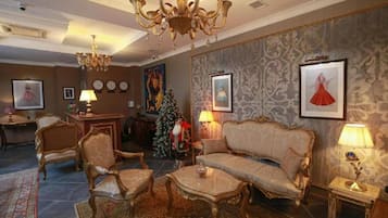 Zona de estar del vestíbulo