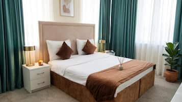 Standard Double Room, 1 King Bed, Non Smoking, City View | Premium bedding, minibar, in-room safe, individually decorated