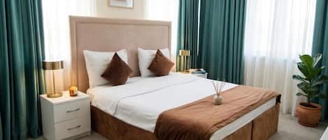 Premium bedding, minibar, in-room safe, individually decorated