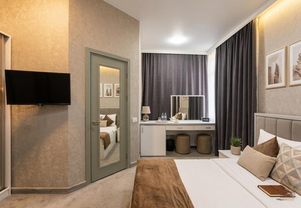 Standard-Doppelzimmer, 1 King-Bett, Nichtraucher, Stadtblick