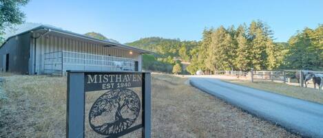 Overnatningsstedets område