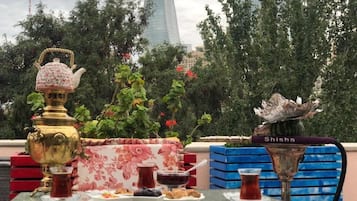 Utsikt fra overnattingsstedet