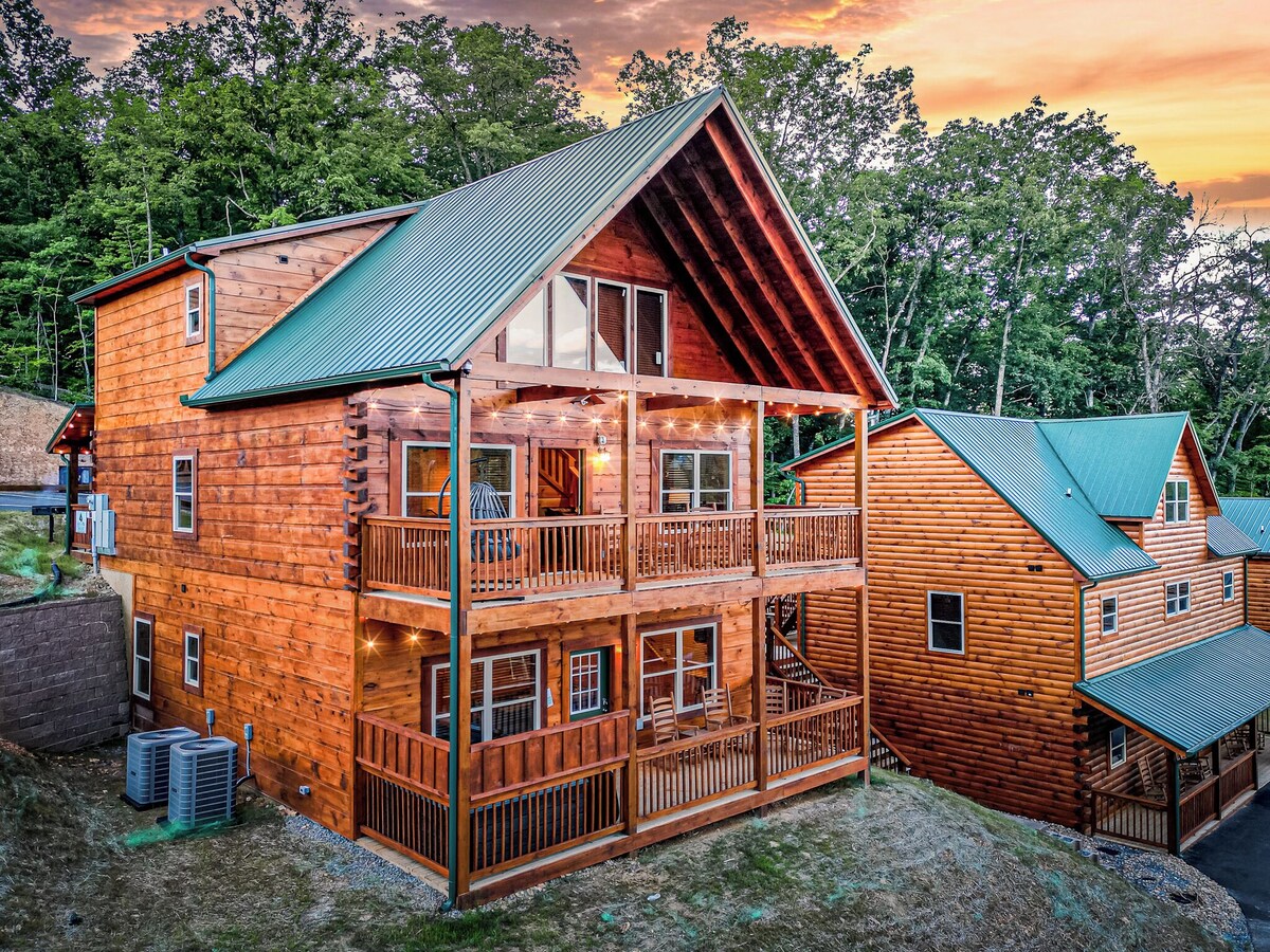 Downtown Spacious Wooden Cabin Location View Peace