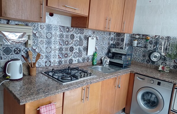 Microwave, oven, stovetop