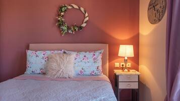 1 chambre, fer et planche Ă repasser, Wi-Fi, draps fournis