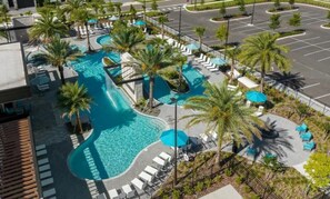 Una piscina climatizada