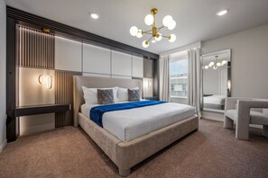 5 室のベッドルーム、WiFi、ベッドシーツ