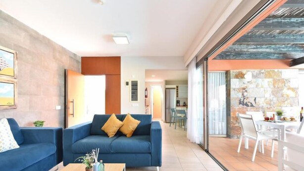 Villa, 3 Bedrooms | Living area - Global Par 4 in 1 - By Global Rental Holidays 8592 (Las Palmas de Gran Canaria)