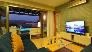Villa, 3 Bedrooms | Living area - Global Par 4 in 1 - By Global Rental Holidays 8592 (Las Palmas de Gran Canaria)