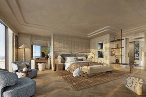 Presidential Suite, 1 Double Bed, Sea View | Minibar, in-room safe, blackout drapes, soundproofing - Amoh, A Luxury Collection Resort, Rhodes (Rhodes)
